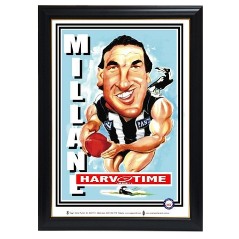 Darren Millane, Harv Time Print Framed - 4301