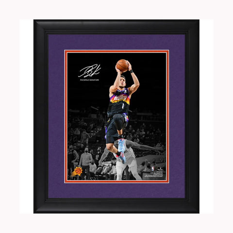 Devin Booker Phoenix Suns Nba Signed #1 Jersey Framed - 4504 – HT Framing &  Memorabilia