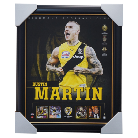 Dustin Martin 2017 Premiers Richmond F.c. Official Licensed Afl Print Framed New - 3686