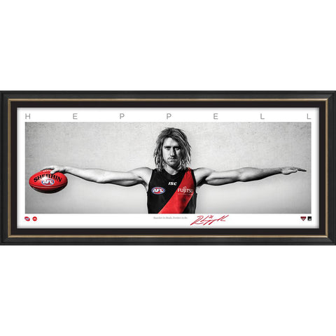 Dyson Heppell Signed Official Essendon Afl Mini Wings Framed Great Gift - 3148