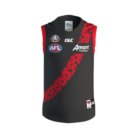 Essendon 2019 Anzac Home Guernsey Mens Afl Isc 3xl Brand New - 3764 on Sale