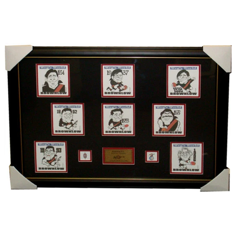 Essendon Brownlow Medallist Limited Edition Prints Framed James Hird - 2742