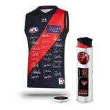 Essendon Bombers Football Club 2021 AFL Official Team Signed Guernsey - 4698
