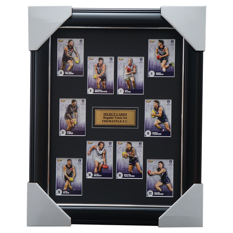 Fremantle Dockers 2021 Select Card Set Framed Nat Fyfe Walters - 4641