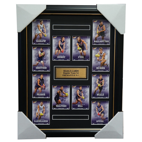 Fremantle Dockers 2016 Select Card Team Set Framed Nat Fyfe Ballantyne Walters - 2630