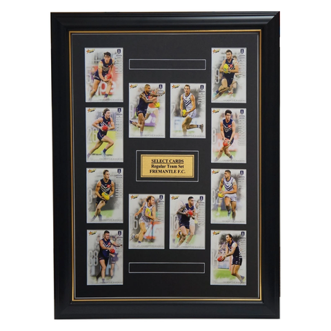 Fremantle Dockers 2019 Select Card Team Set Framed Nat Fyfe Walters Cerra - 3519