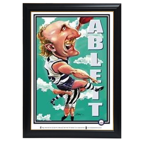 Gary Ablett, The Mark, Harv Time Print Framed - 4256