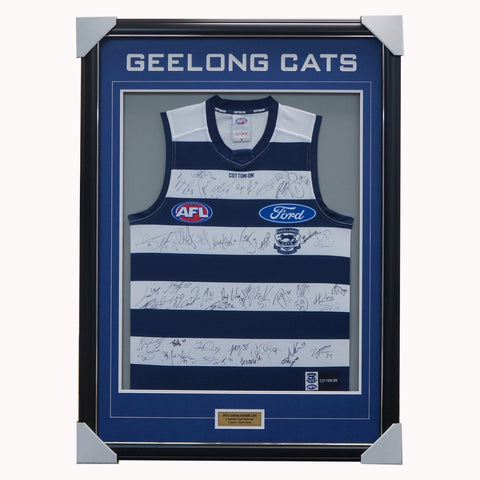 Geelong Cats Football Club 2020 Afl Official Team Signed Guernsey - 4135 Last One