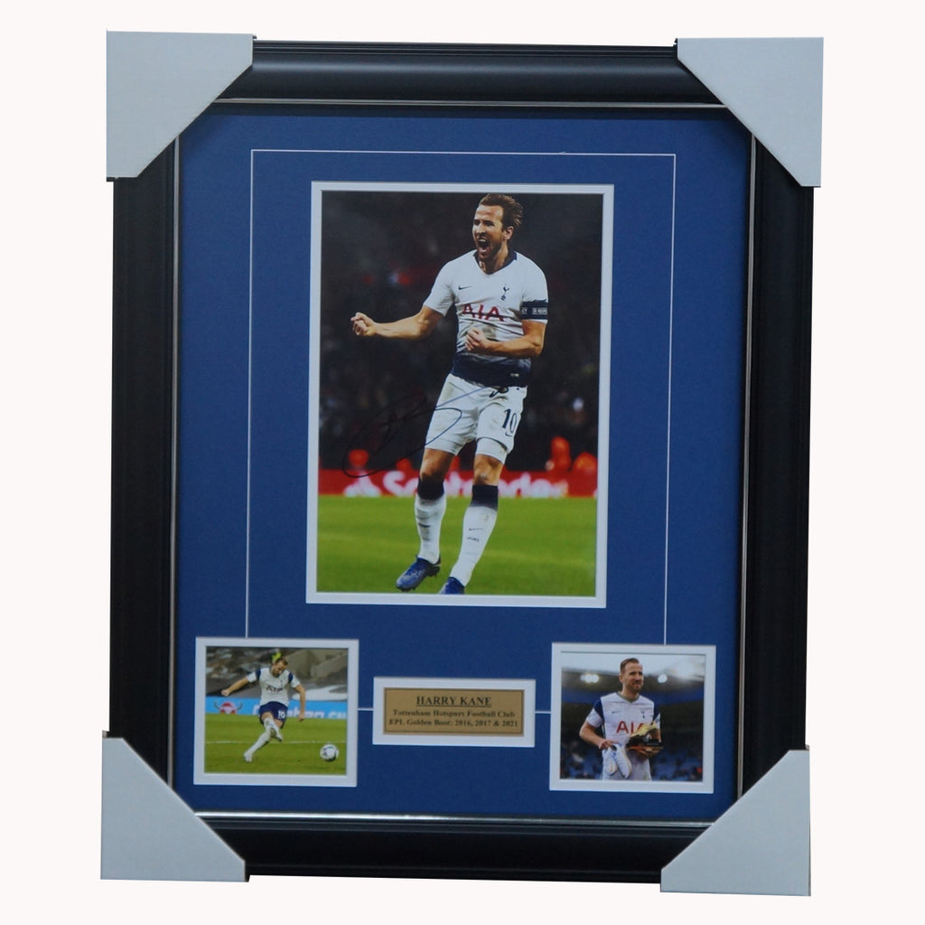 Harry Kane Signed Tottenham Hotspurs Photo Collage Framed  + COA - 5028