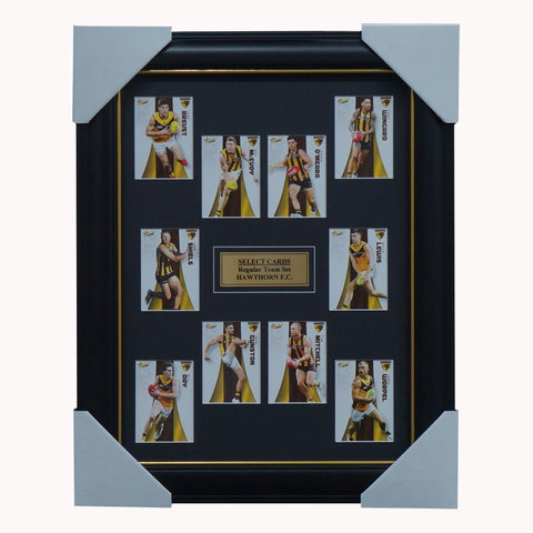 Hawthorn 2022 Select Card Team Set Framed O'Meara McEvoy Gunston - 5039
