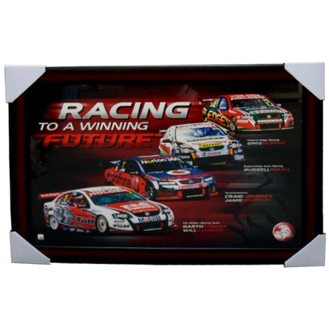 Holden Racing To a Winning Future Official Licensed Print Framed - 3897