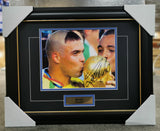 Ronaldo 2002 World Cup Signed Photo Framed - 3170
