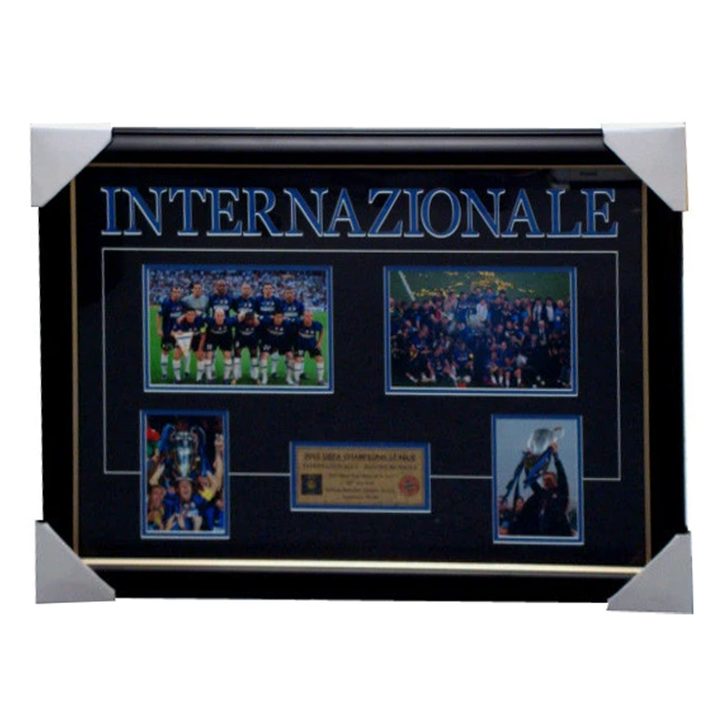 Inter Milan 2010 Champions League Photo Collage Framed - 2822