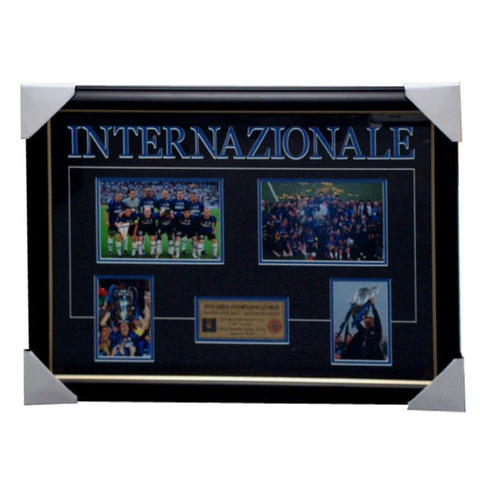 Inter Milan 2010 Champions League Photo Collage Framed - 2822
