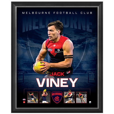Jack Viney Melbourne Demons Official Licensed AFL Print Framed New - 4735