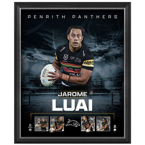 Jarome Luai Penrith Panthers Official Licensed NRL Print Framed New - 4741