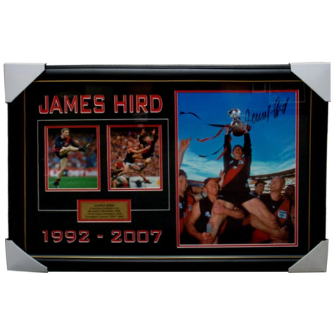 James Hird Essendon Signed Photo Collage Framed - 3906