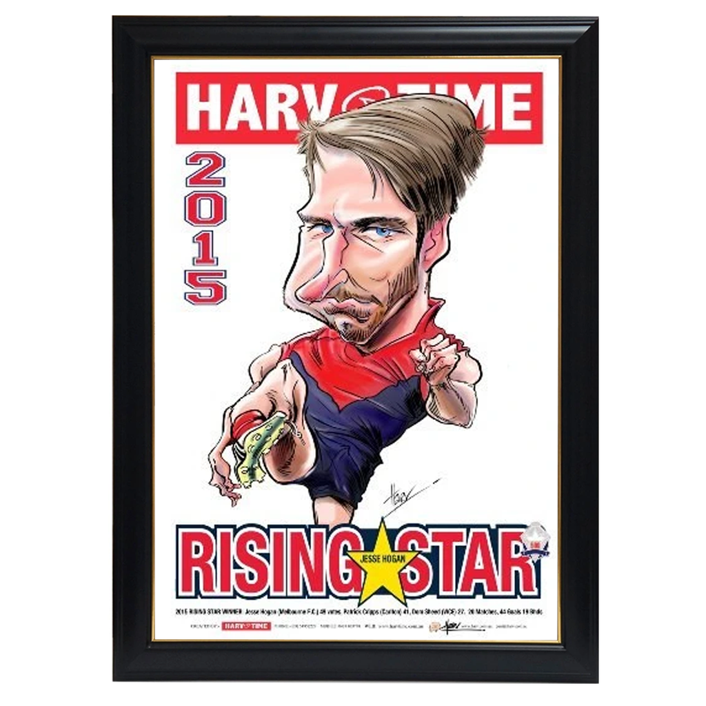 Jesse Hogan, 2015 Rising Star, Harv Time Print Framed - 4306