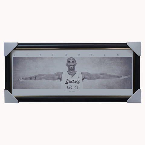 Kobe Bryant Los Angeles Lakers Mini Wings Print Framed - 4363