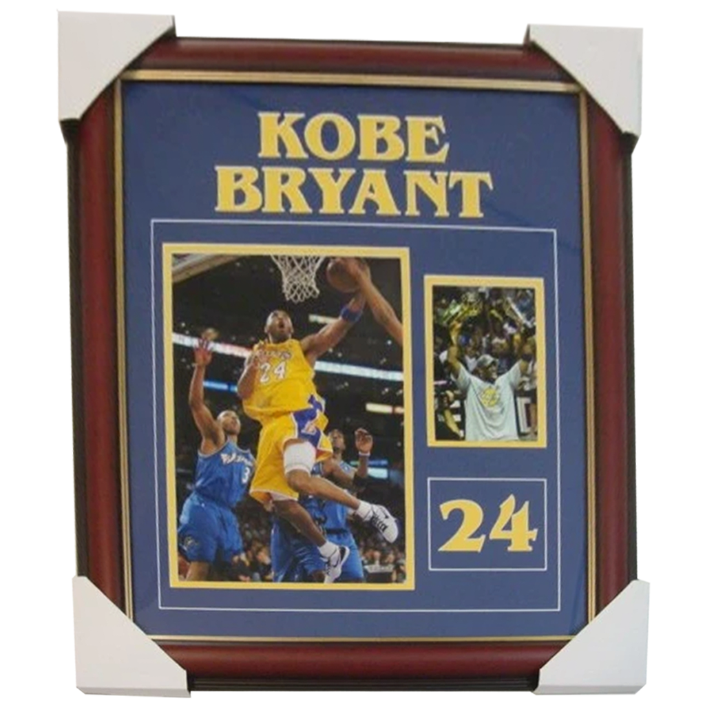 Kobe Bryant La Lakers 2009 Champions Photo Collage Framed - 2753