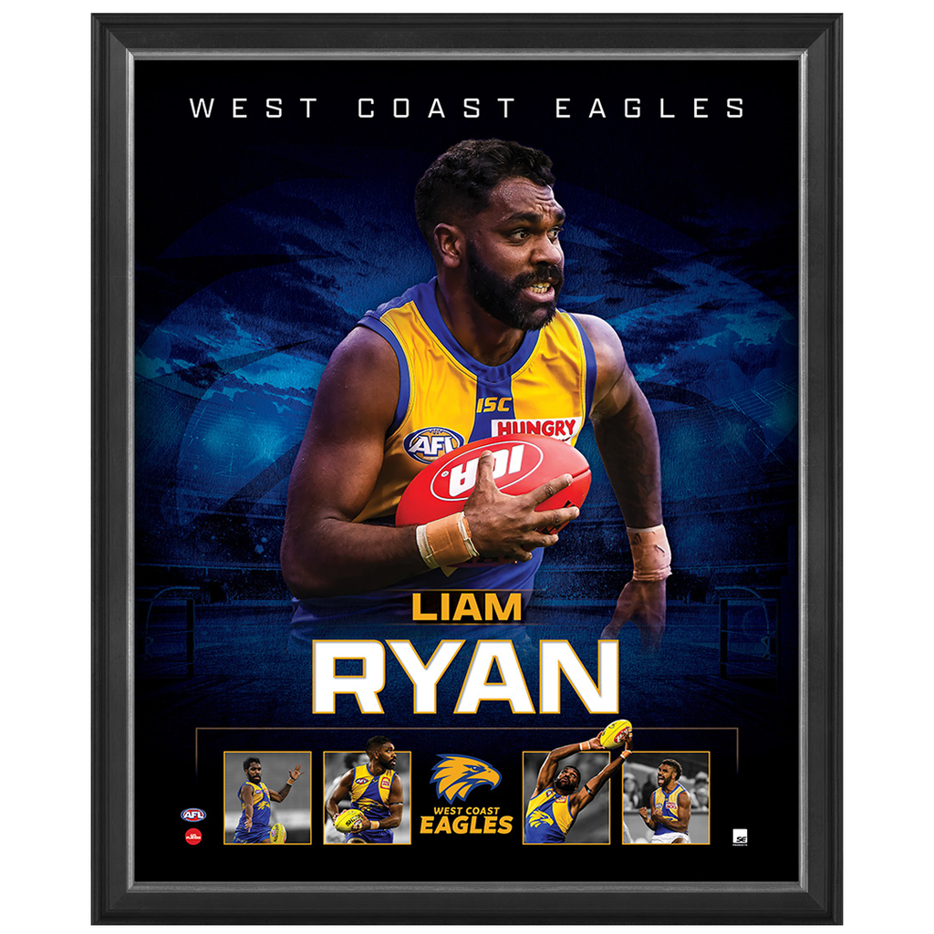 Liam Ryan West Coast Eagles Official Licensed AFL Print Framed New - 4737