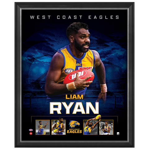 Liam Ryan West Coast Eagles Official Licensed AFL Print Framed New - 4737