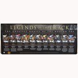 Legends of the Track Horse Racing Winx Octagonal Makybe Diva Signed by Luke Nolen - 5381