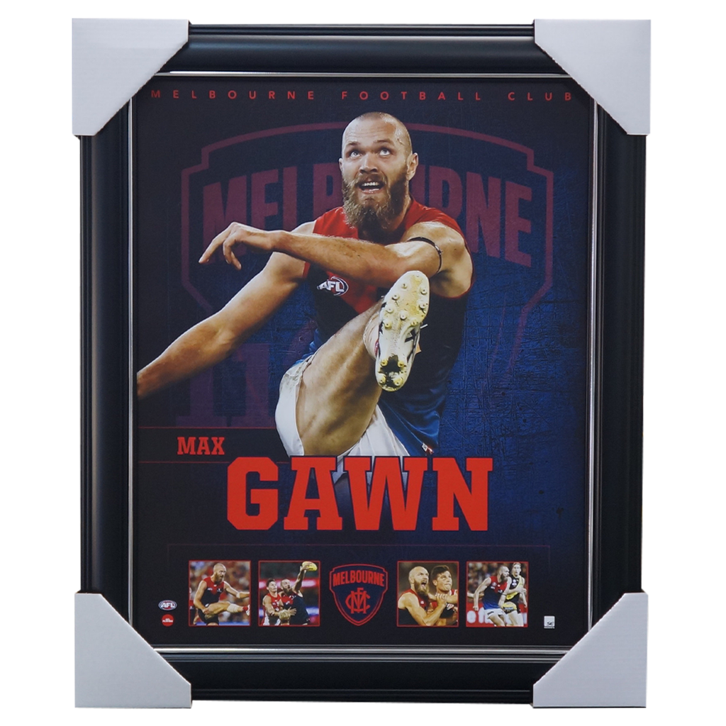 Max Gawn Melbourne Demons F.c. Official Licensed Afl Print Framed New - 3685