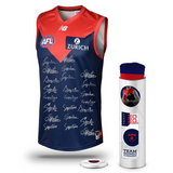 Melbourne Football Club 2020 Afl Official Team Signed Guernsey - 4138
