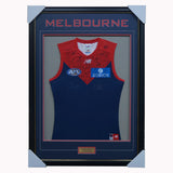 Melbourne Demons Football Club 2022 AFL Official Team Signed Guernsey - 5082