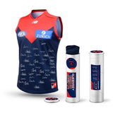 Melbourne Demons Football Club 2022 AFL Official Team Signed Guernsey - 5082