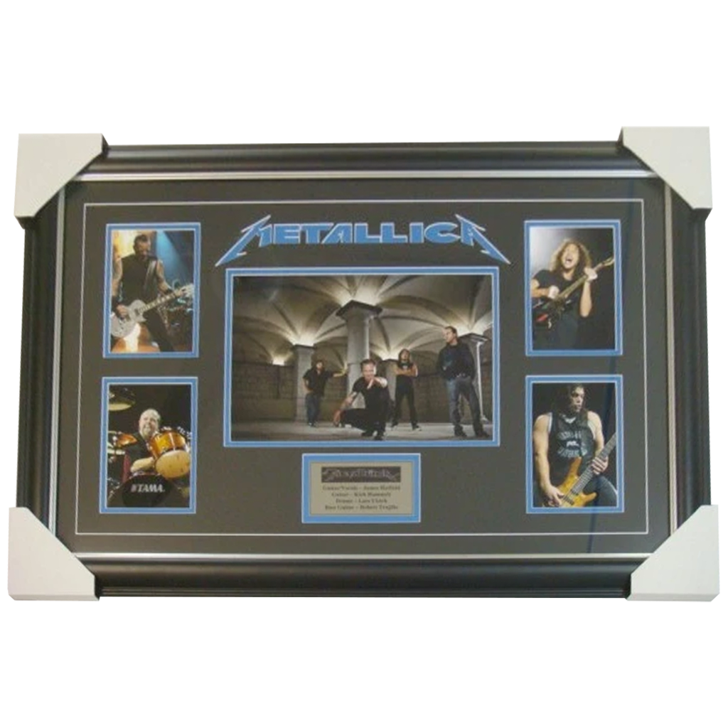 Metallica Band 5 X Photo Collage Framed - 2800