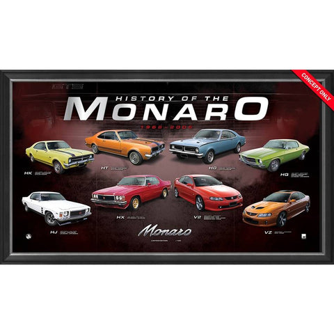 Holden History of the Monaro Deluxe Edition with Official Monaro Badge - 4605
