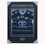 North Queensland Cowboys Football Club 2023 NRL Official Team Signed Guernsey - 5429