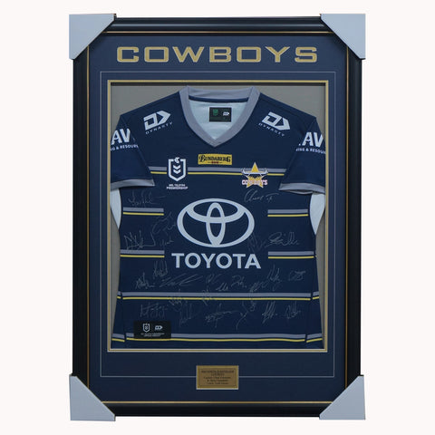 North Queensland Cowboys Football Club 2023 NRL Official Team Signed Guernsey - 5429