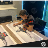 Nathan Cleary Signed Penrith Panthers Official NRL Wings Print Framed - 4722 TNT express