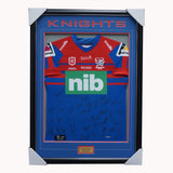 Newcastle Knights Football Club 2021 NRL Official Team Signed Guernsey - 4713