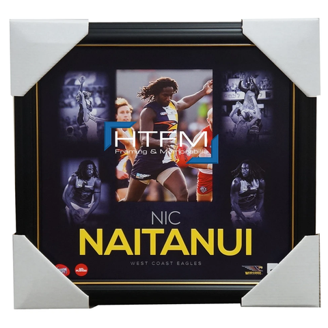 Nic Naitanui West Coast Eagles 2015 Official Afl Montage Print Framed - New 2545