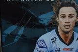 Nicho Hynes Signed Cronulla-Sutherland Sharks Official NRL Player Print Framed - 5259