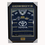 North Queensland Cowboys Football Club 2021 NRL Official Team Signed Guernsey - 4715
