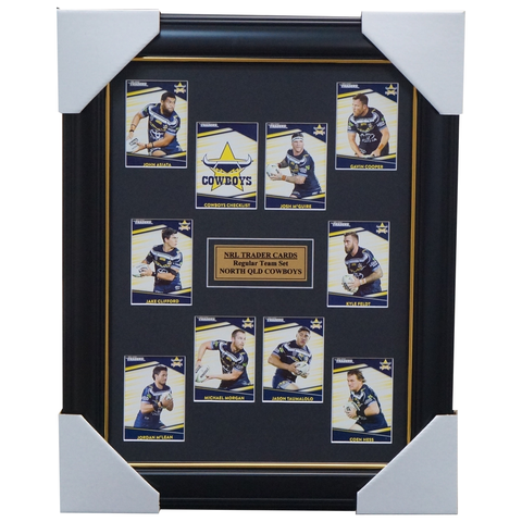 2020 Nrl Traders Cards North Queensland Cowboys Team Set Framed Feldt Morgan Asiata - 4040