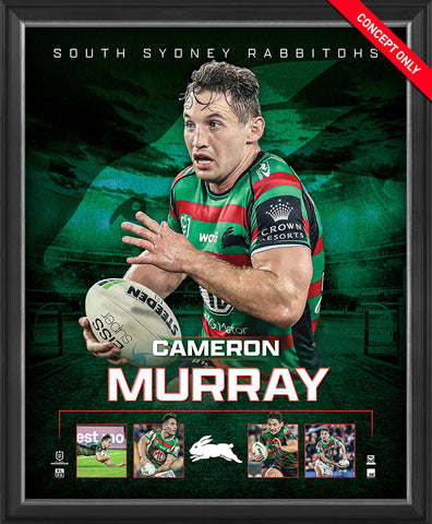 Cameron Murray South Sydney Rabbitohs Official Nrl Player Print Framed - 5149