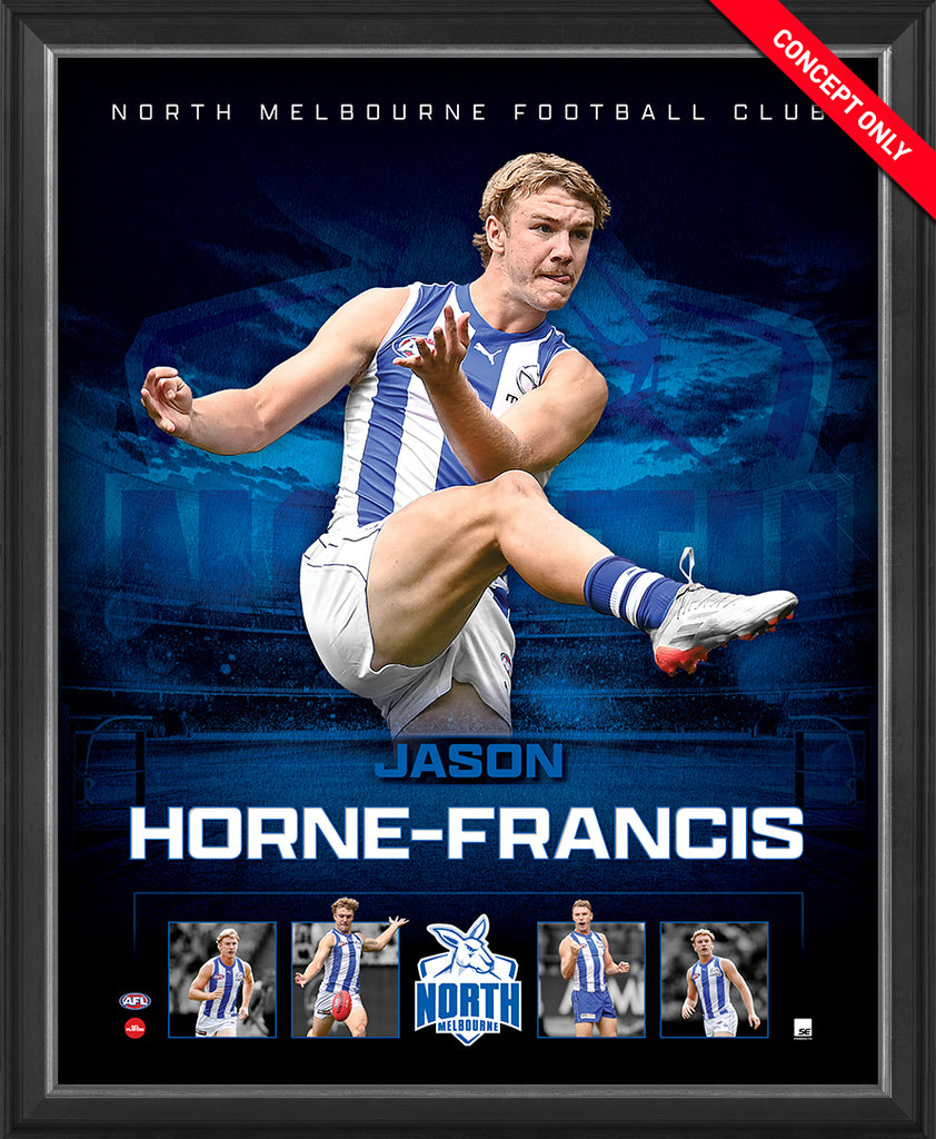 Jason Horne-Francis North Melbourne Official Licensed AFL Print Framed - 5133