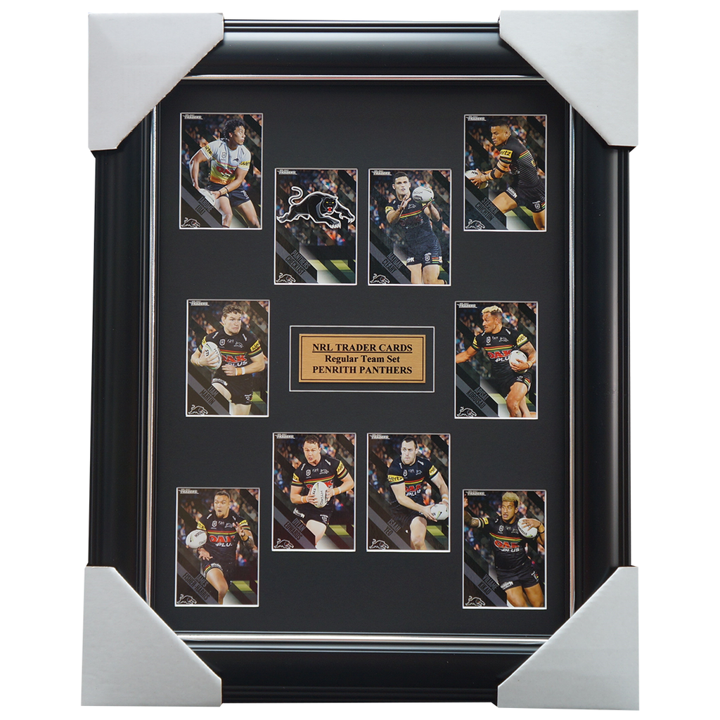2021 NRL Traders Cards Penrith Panthers Team Set Framed Cleary - 4658