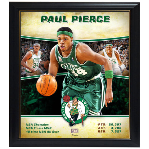 Paul Pierce Boston Celtics Player Collage Official Nba Print Framed - 4570