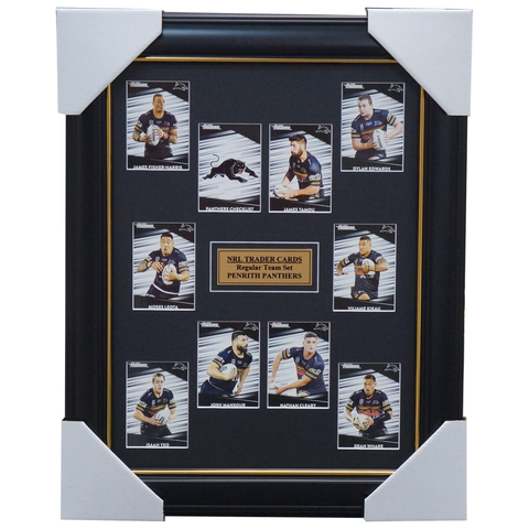 2020 Nrl Traders Cards Penrith Panthers Team Set Framed Kikau Mansour Cleary - 4042