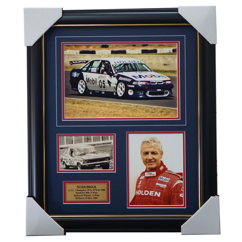 Peter Brock Holden Photo Collage Framed - 3326