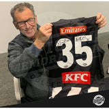 Peter & Nick Daicos Legacy Dual Signed Collingwood F.C. Official AFL Jumper Framed - 5195