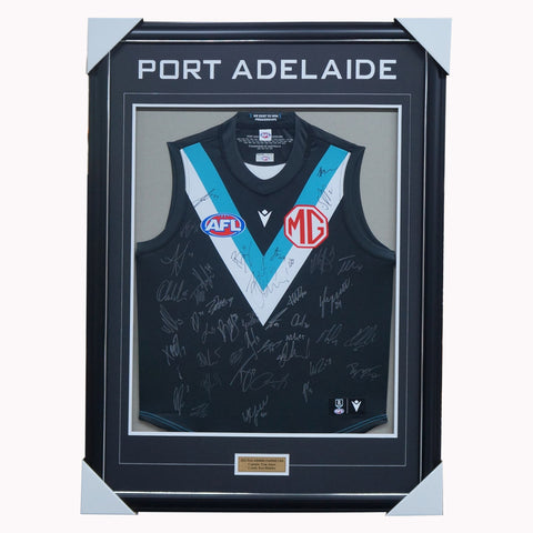 Port Adelaide Power Football Club 2023 AFL Official Team Signed Guernsey - 5452