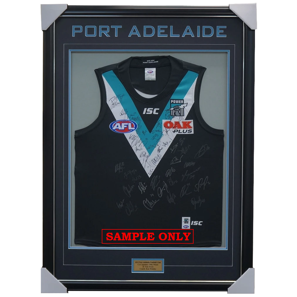 Port Adelaide Football Club 2020 Afl Official Team Signed Guernsey - 4140